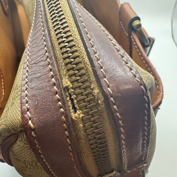 SOLD!!! Vintage Celine Macadam Top Handle Bag - Picture 6 of 16